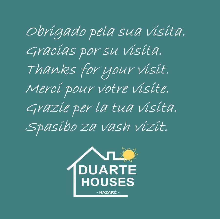 Duarte Houses - Casa T1 N - Com Vista Mar Nazaré Eksteriør billede
